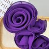 Big Flower Handmade Floral Applique Folded Design DIY Chest Flower  Dress Accessories
