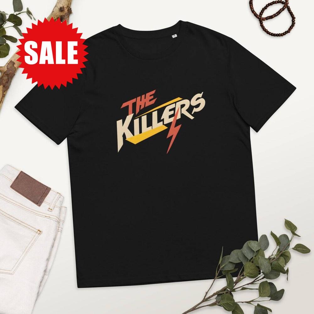 The Killers Футболка с коротким рукавом Музыкальная футболка Унисекс футболка XXXXL