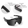 POV Glasses with Memory Card 4K Smart Baseball Sunglasses with Camera Photos Audios Videos Recording Lightweight Men Women Camera Wearable Eyewear