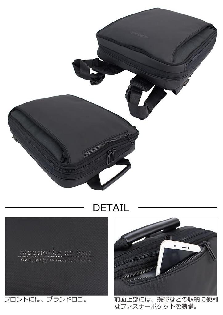 HARVEST Moustache on Time Slim Expandable Business Backpack JNO-2820 (Gray)