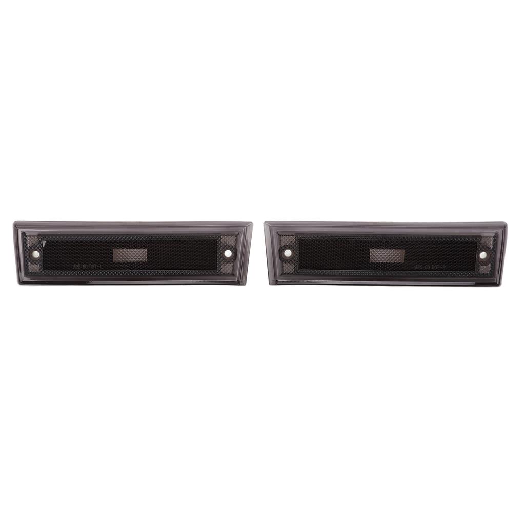 Car Front Bumper Side Marker Light Housing Cover Accessory Replacement for 1981‑1991