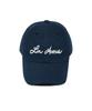 Linebinyu Cotton Ball Cap - Navy