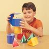 Learning Resources Folding Geometric Shapes Transparent 3D Figures and Foldable Diagrams Educational Toy