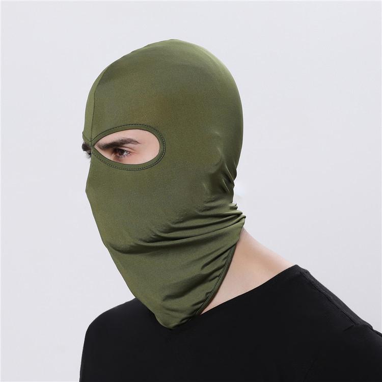 Summer Baclava Helmet Headwear Full Face Covering Print Face Ski Mask Hood Balaclava Facemask
