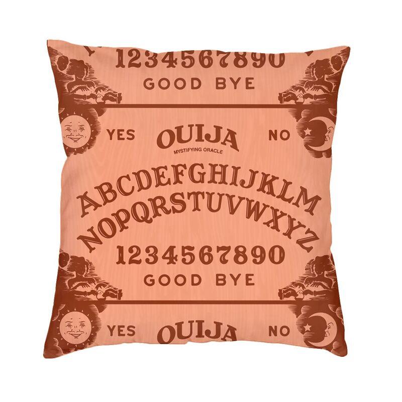

Ouija Board Card Подушка для наволочки Декорація Симпатична готична подушка для чаклунства Салон квадратної наволочки 30x30cm 12x12in