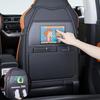 Protecție High-end din Piele PU Anti-zgârieturi pentru Spătarul Scaunului Auto cu Buzunare Suport Multifuncțional pentru Tabletă Husă de Protecție Spătar Scaun Auto pentru Copii