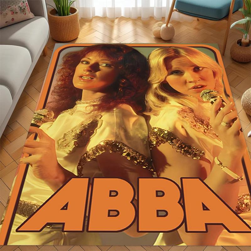 ABBA Ikonisches Musik-Erbe Teppichbodenmatten Wohnzimmer- und Schlafzimmer-Matten Badezimmer-Matte Kunst Mode