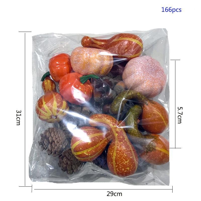 Guirlande De Citrouille Artificielle Thanksgiving Day Ornament Party