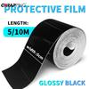 Glossy Black Vinyl Car Sticker Door Protection Vinyl Matte Motorcycles Helmets Stickers Waterproof Films for Car Accessories