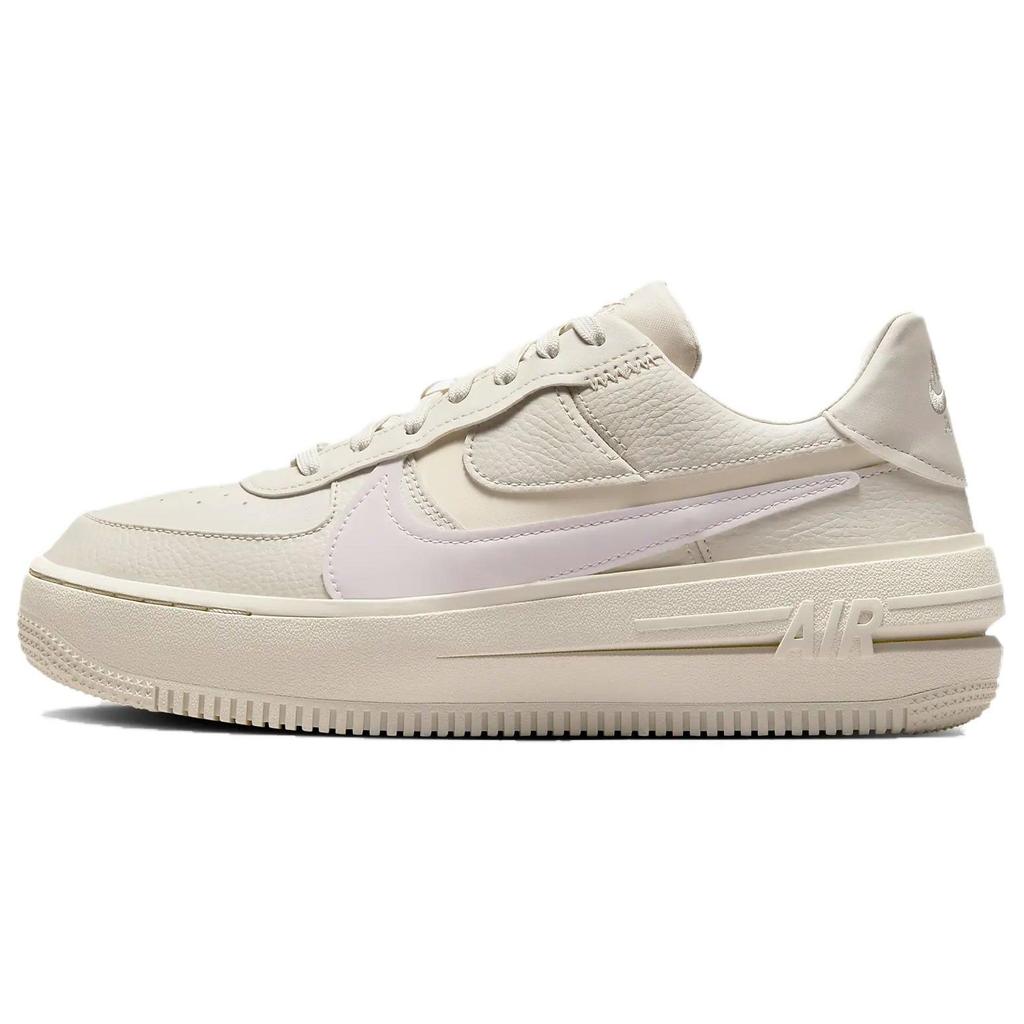 Nike Air Force 1 Plt AfOrm Comfortable Versatile Shock Absorbing Durable Low Top Sneakers Women sneakers Ivory DJ9946-108