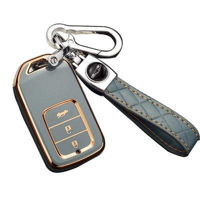 Fumezu Key Case for Honda, Compatible with New Fit Shuttle Vezel Jade Step Wagon,