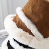 Autumn and Winter Hat Women's Winter Velvet Thickened Warm Bucket Hat Fluffy Basin Hat