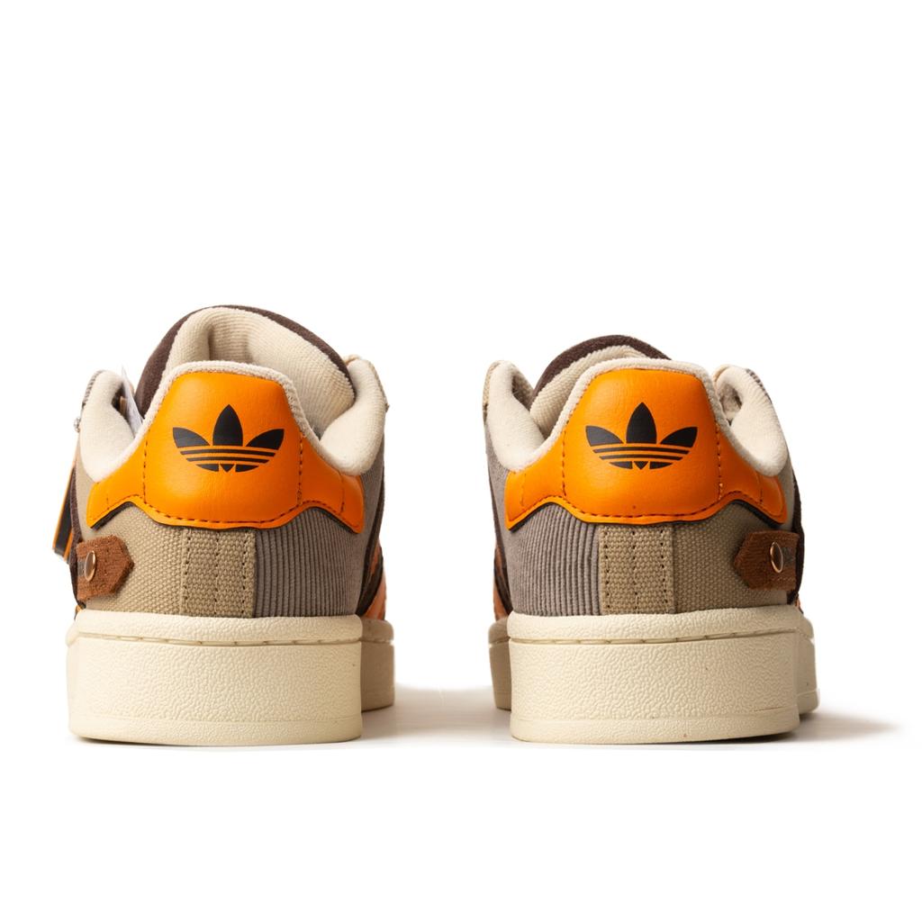 Adidas Originals Campus 00s Halloween Kürbis Bequeme Langlebige Low-Top Skate Schuhe Unisex Sneaker Braun Orange IH3282