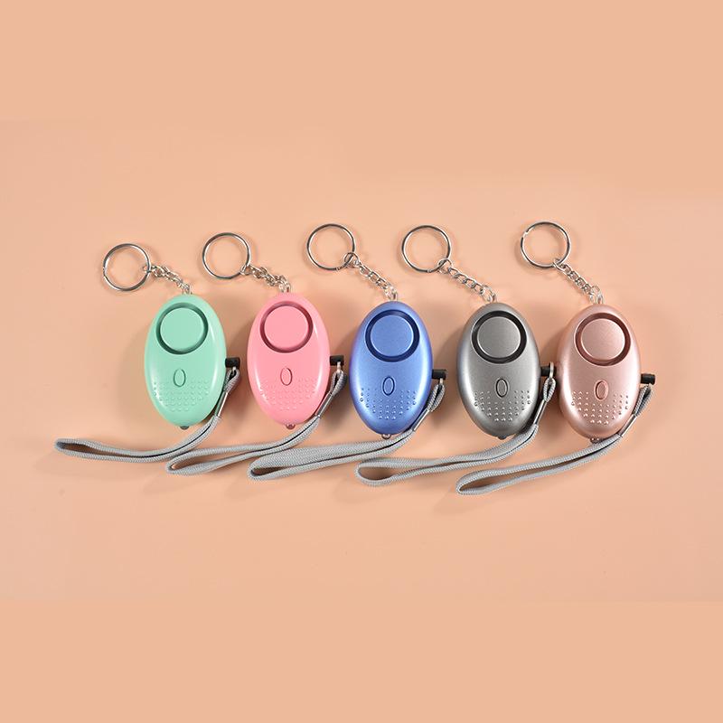 LED Personal Alarm with Strong Light for Elderly and Women - Outdoor Self-Defense Device