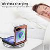 Magnetic Leather Phone For Magsafe Case For Samsung Galaxy Z Flip7 5G Wireless Charging Magsafing Protection Cover For Samsung Z Flip 7 6 5 4 Fundas