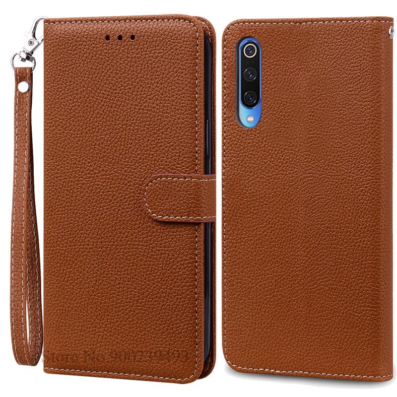 Mi 9 Lite Case Leather Flip Cover for Xiaomi Mi 9 Case Mi 9 Lite / Mi 9 SE Phone Case For Xiaomi Mi9 Se Mi 9se 9lite Cover Funda