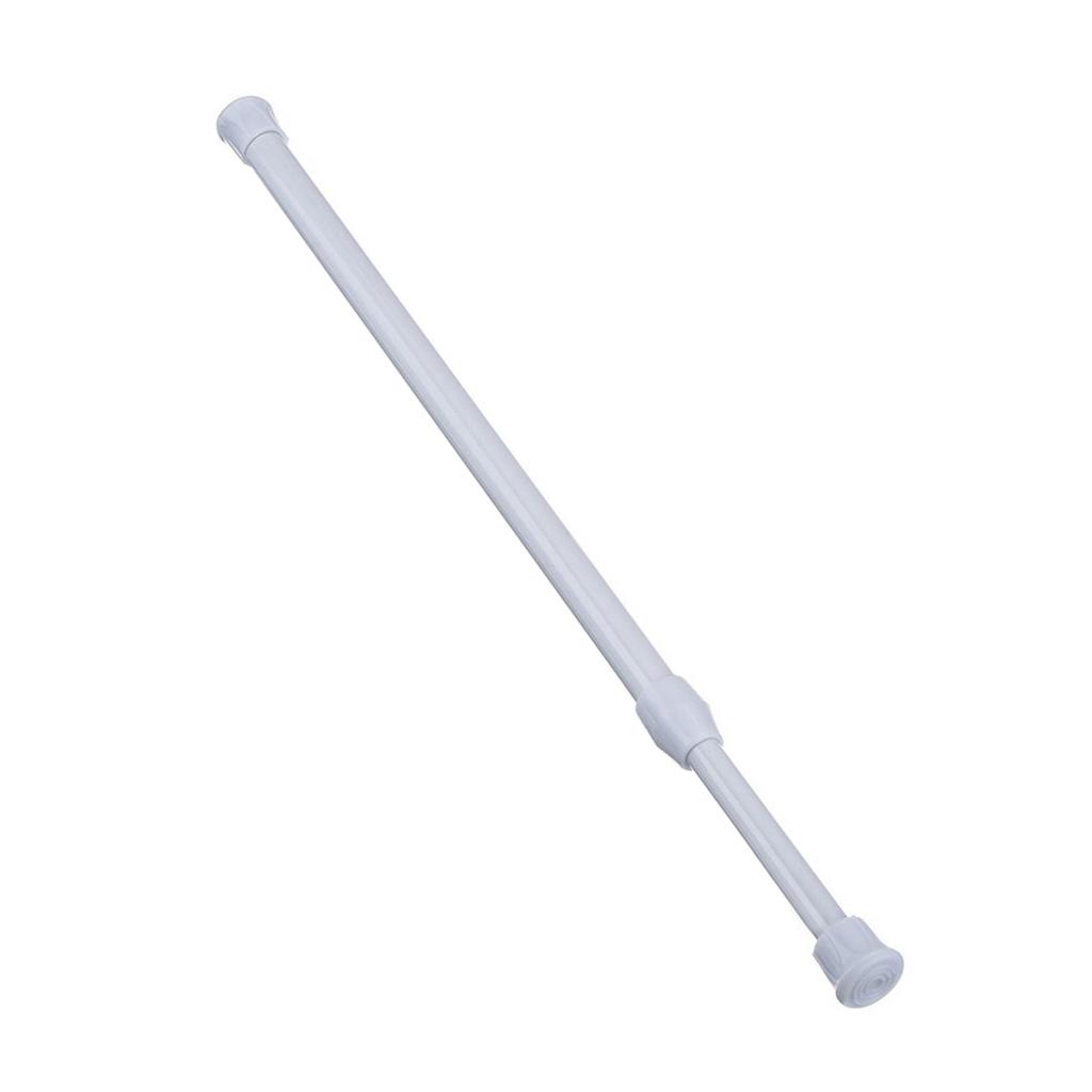 Spring Tension Curtain Rods Widely-used Adjustable Metal Curtain Rods for Wardrobe Kitchen Cupboard