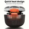 Mini sáček a řezačka 2 v 1 - Přenosný tepelný vakuový uzavírací stroj pro čerstvé občerstvení, sušenky a skladování potravin Black Kitchen Gadget