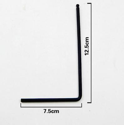 Strumento per la regolazione del manico della chitarra Martin - Chiave a brugola estesa da 4 mm/5 mm per chitarra acustica.