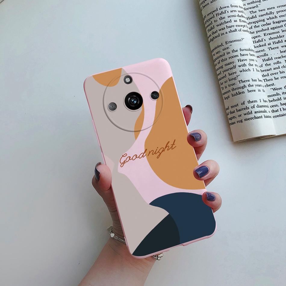 Für Cover Realme 11 Pro Plus Hülle RMX3740 Niedliche Cartoon Katze Blume Weiches Silikon Handyhüllen Für Realme11 11Pro+ 5G 2023 Bumper