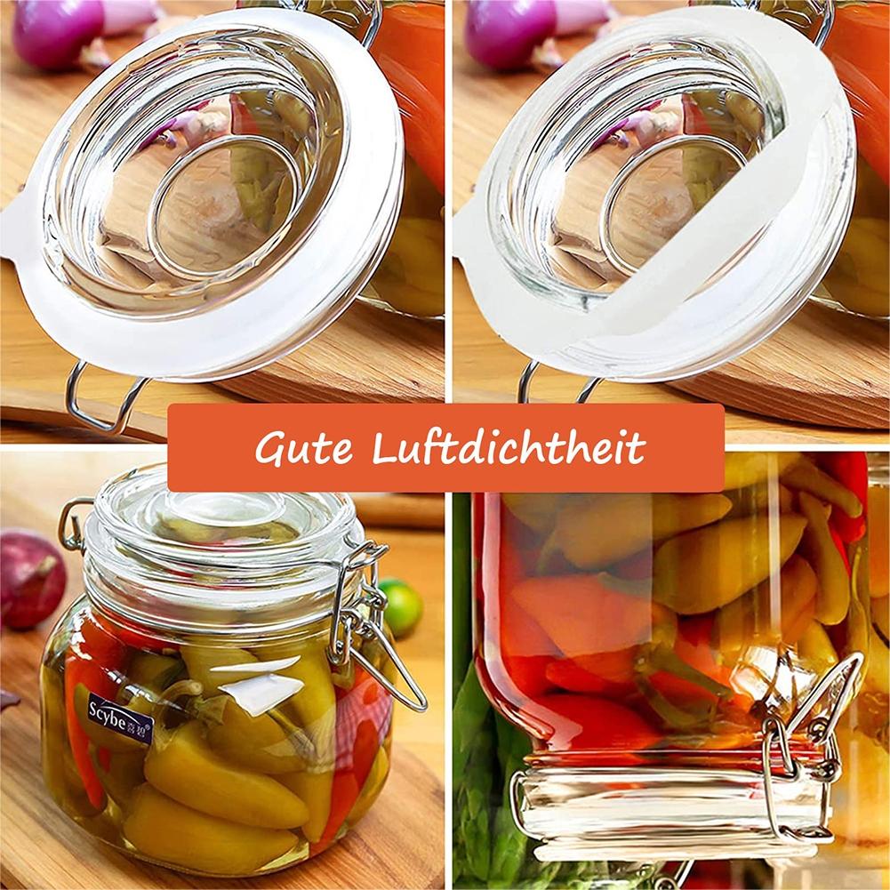 Kitchen Jar Seal Ring Replacement Gasket 10pcs Rings Seals