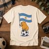 Argentina Capybara Soccer T-shirt | Vamos Football Tee