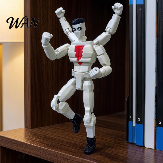 Cartoon Character Figurine Action Figure 3D Printed Posable Articulated Poseable Fidget Toy Model Collectible Decoration Anime Fans Gifts