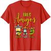 Tequila Salz Limette Tres Amigos Cinco De Mayo Grafik T-Shirt Lässiges Baumwoll-T-Shirt