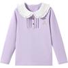 Girls' Long Sleeve Polo Shirt