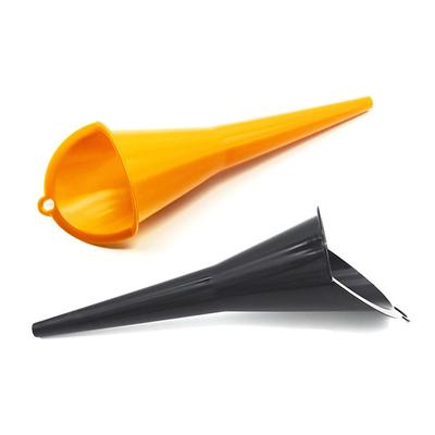 Auto Lange Steel Trechter Benzine Olie Brandstof Vul Gereedschap Anti-Spat Plastic Trechter Motorfiets Bijvullen Gereedschap Auto Accessoires