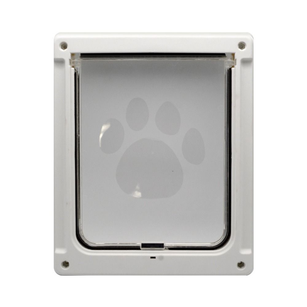 

Вход без заусенцев для крупных средних собак кошек сетчатая дверь для экрана питомца дверь для экрана питомца товары для питомцев откидная дверь 35x29CM белый