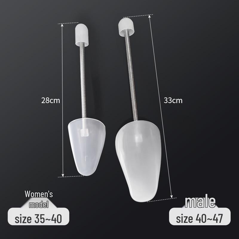 Spanacaviglie a Molla in Plastica Unisex - Modellatore e Protezione Punta Scarpe Anti-Piega