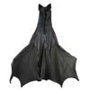 New Women Halloween Bat Adult Jumpsuit Halloween Fancy Dress Outfit Masquerade Party Animals Cosplay Costume (Romper Only)