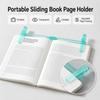 Transparent Book Page Clip Plastic Reading Book Clip New Book Page Holder  Reading Accessories