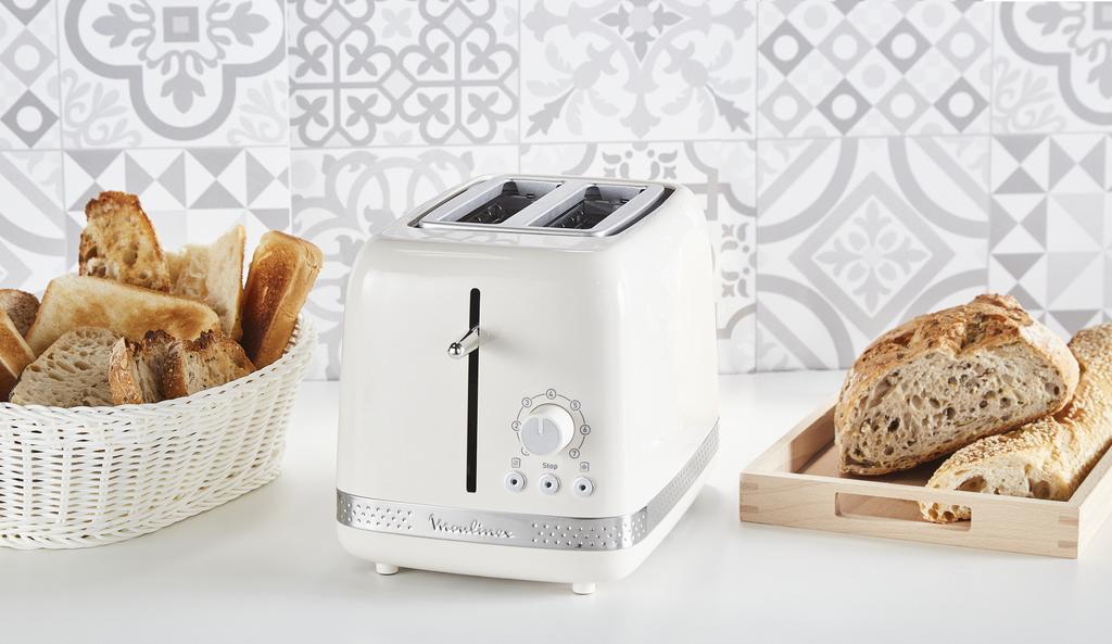 Moulinex LT300AK Toaster 850W Ivory