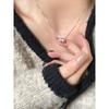 Women's Zircon Pendant Niche Style Jewelry Silver Necklace