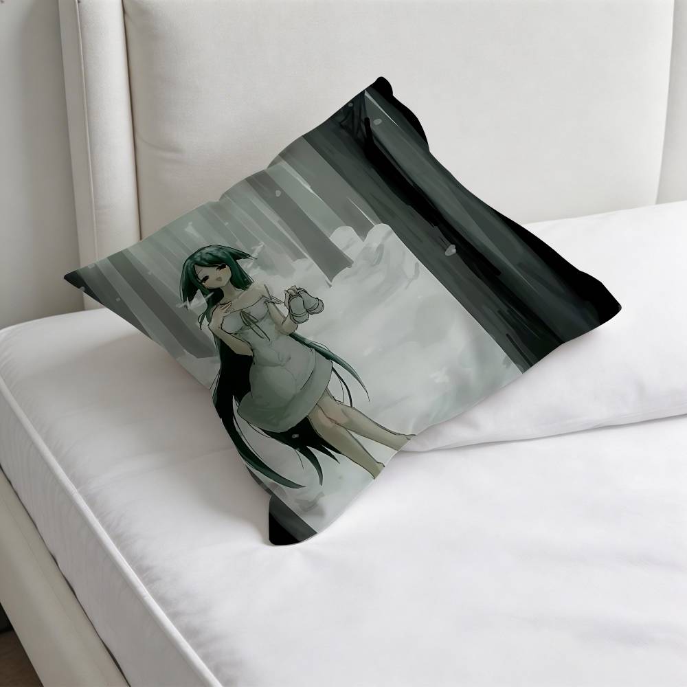 Cute The Song of Saya Square Pillow Cover Decorative Throw Pillow Case for Sofa Couch Bed Home Car Living Room Decoration