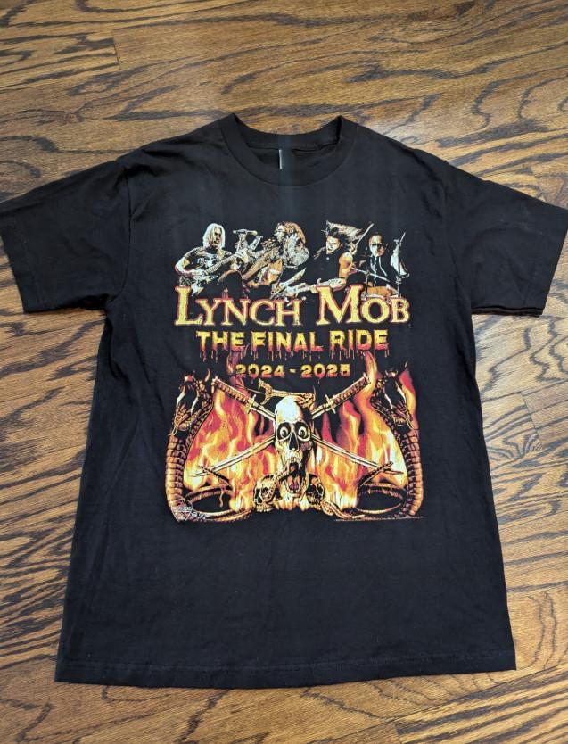 The Final Ride Lynch Mob Tee Cotton Unisex Shirt EG405 S