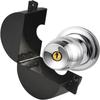 Universal Spherical Door Handle Lock Cover Protective Cap -Dust Shield Faucet Knob Cover Fixing Device Home Security Accesso