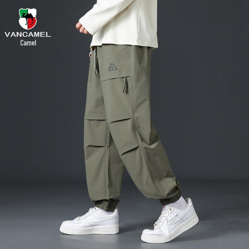 VANCAMEL Men's American Workwear Loose Fit Jogger Sweatpants