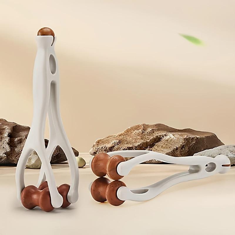 3pcs Double-row Roller Hand Massager Wrist Meridian Massage Relieves Finger Discomfort Promotes Blood Circulation