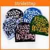 Autumn Knit Cap With Letter Embroidery Design For Casual Street And Wear Sports