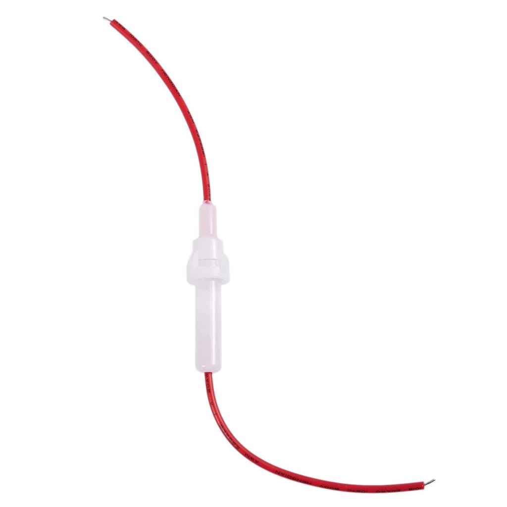Shufearo Red Wire White Screw Type Cap Inline 6mm X