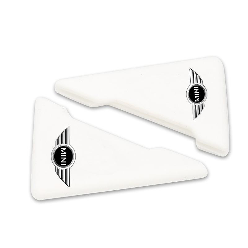 2Pcs Car Door Guard Edge Corner Protector Sticker Car Styling For MINI JCW CLUBMAN COUNTRYMAN CLUBVAN VAN Vision Urbanaut COUPE