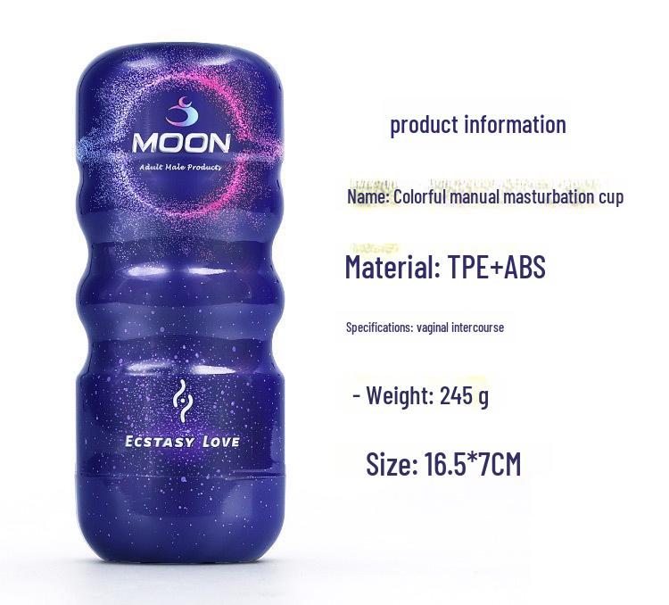 Mi Ji Colorful Manual Male Masturbation Cup Doll - 56/Box
