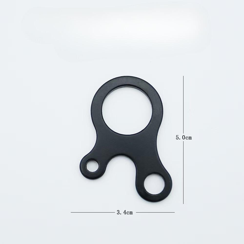 Lightweight 3 Hole Snail Guy Line Adjuster Tent Wind Rope Fastener Anti Slip Cord Tensioner Outdoor Camping Equipment