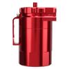 Oil Catch Can Aluminium Alloy Fuel Separator Reservior Trap Tank Replacement for Chevy Silverado 1500 Red