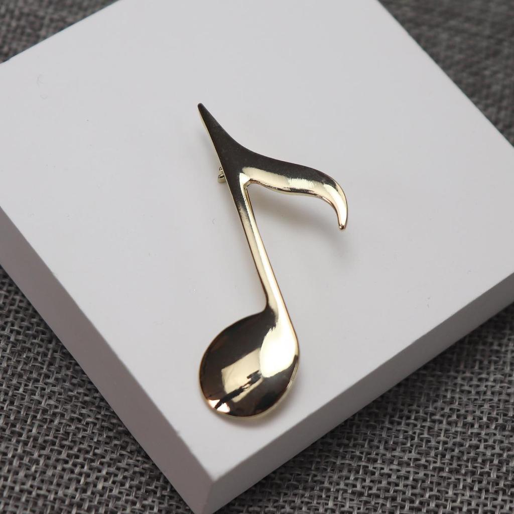 Musical Note Brooch - Fashion Accessory for Students: Perfect for Clothing, Hats, or Bags