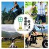 Bicycle Computer Extension Bracket Aluminium Alloy Gradient Color Adjustable Speedometer Holder Outdoor Cycling Accessories