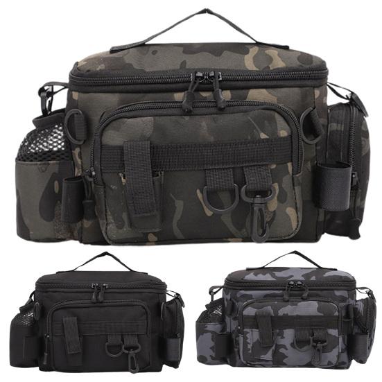 Rybářská ledvinka velkokapacitní design s více kapsami odolná rybářská ledvinka odolná proti opotřebení